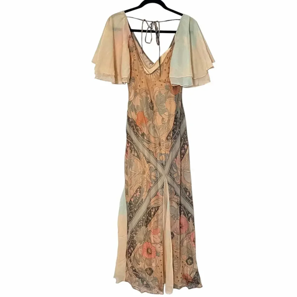 Free People Celestial nights maxi dress